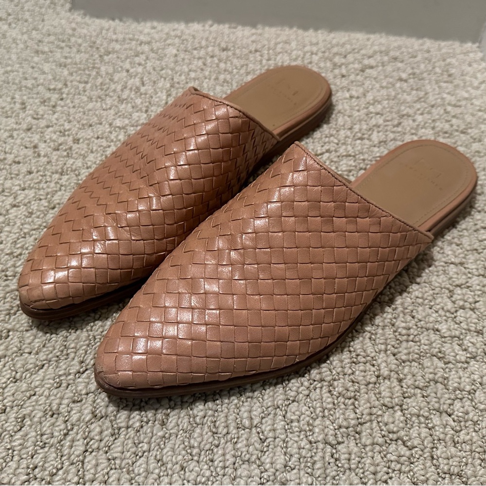 Marc Fisher Woven Mules